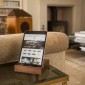 Walnut iPad Dock